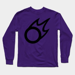 FFXIV Black Mage Job Class Icon Long Sleeve T-Shirt